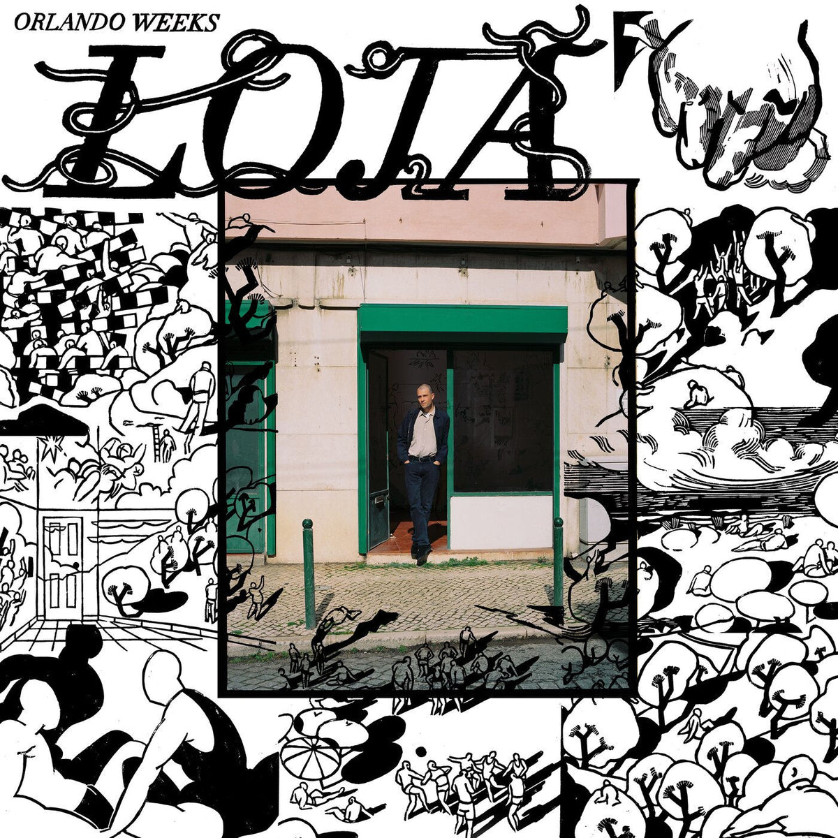 Orlando Weeks – LOJA vinyl record cover