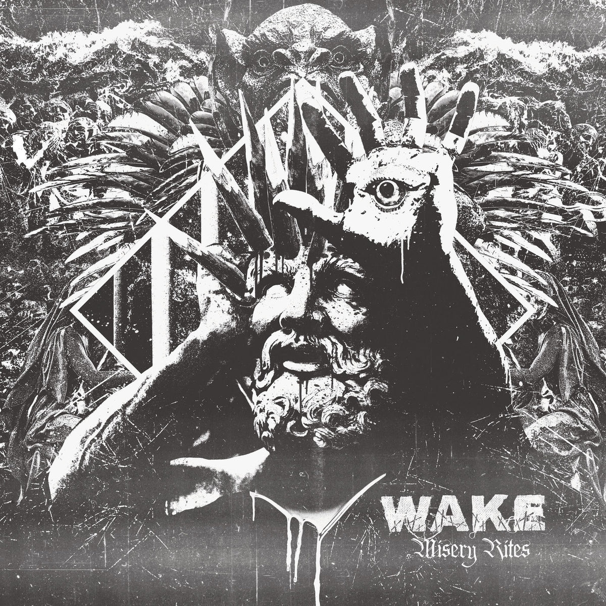 Wake – Misery Rites vinyl record cover