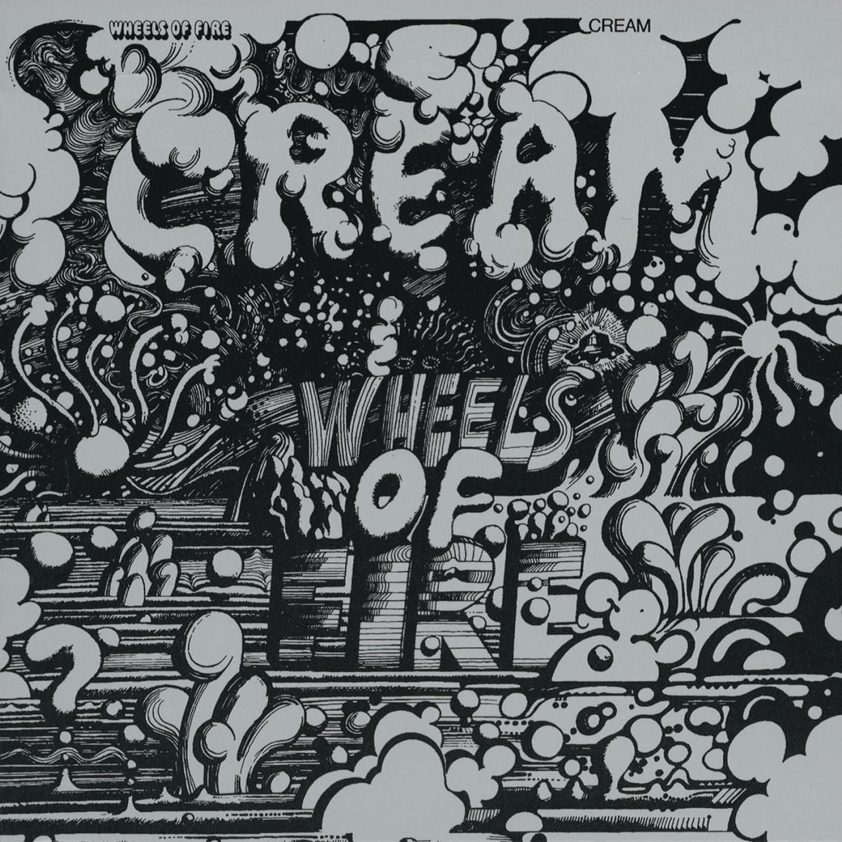 Cream – Wheels of Fire vinyl record cover
