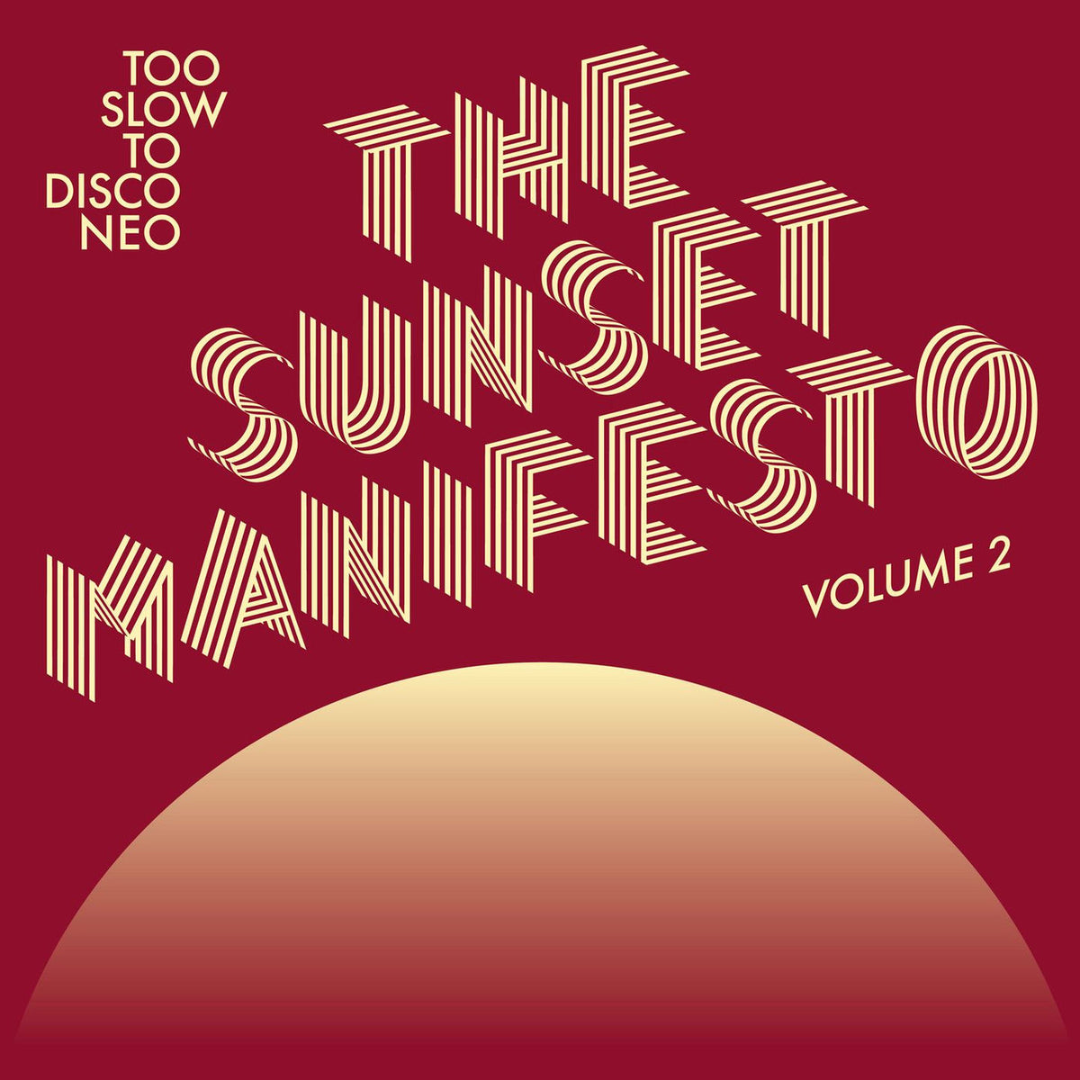 Various Artists – The Sunset Manifesto (Volume 2) vinyl record cover