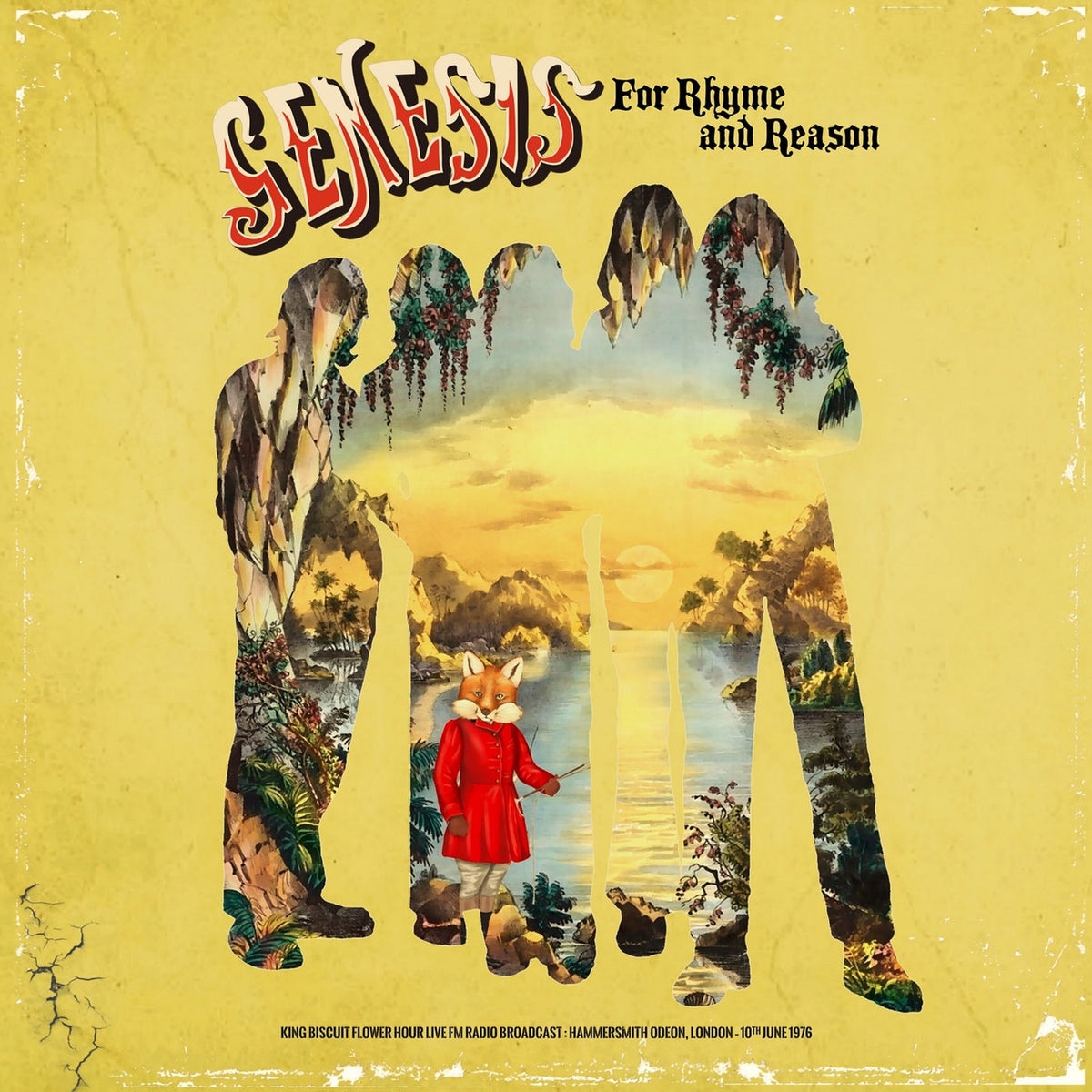 Genesis – For Rhyme and Reason vinyl record cover