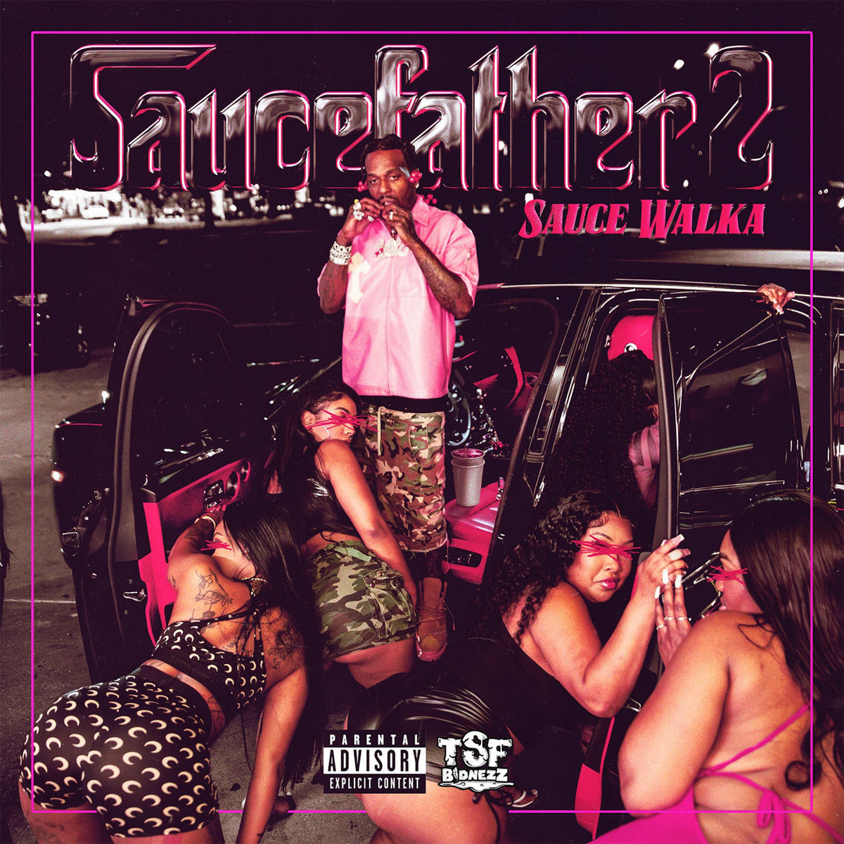 Sauce Walka – Saucefather 2 vinyl record cover