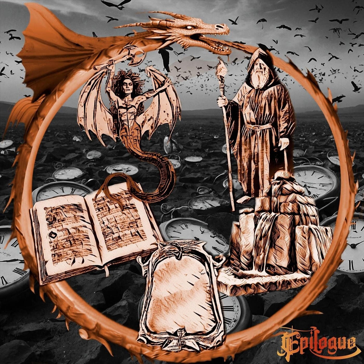 Vulcano – Epilogue (Coloured Vinyl) vinyl record cover