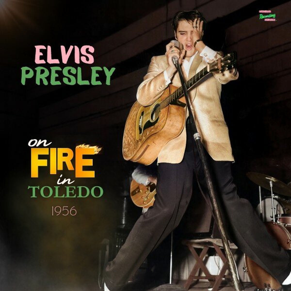 Elvis Presley – On Fire in Toledo - 1956 vinyl cover