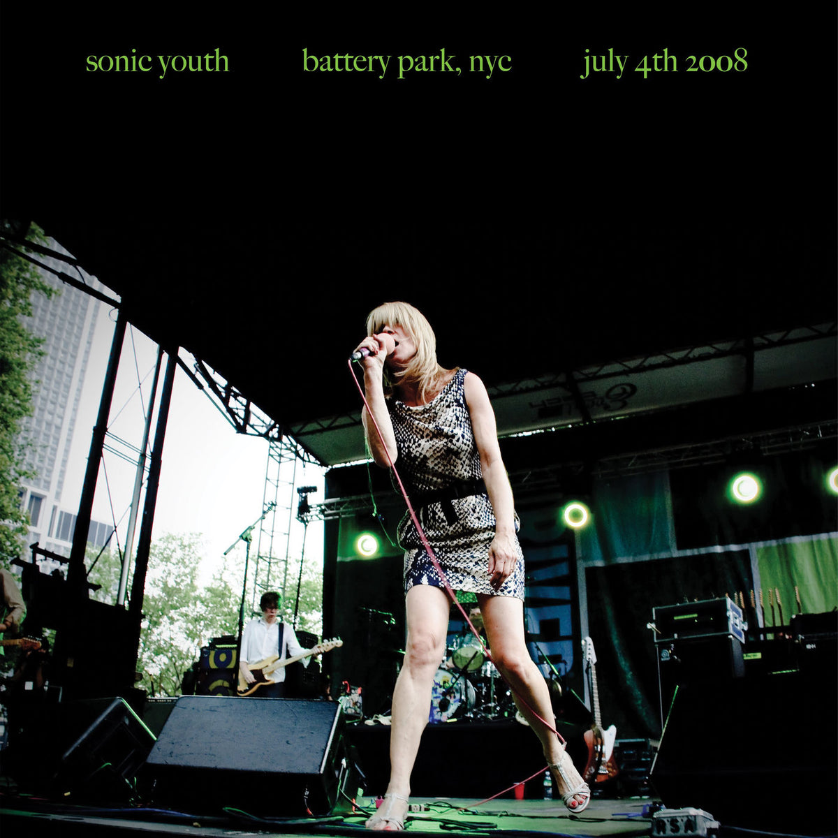 Sonic Youth – Battery Park, NYC: July 4th 2008 vinyl record cover