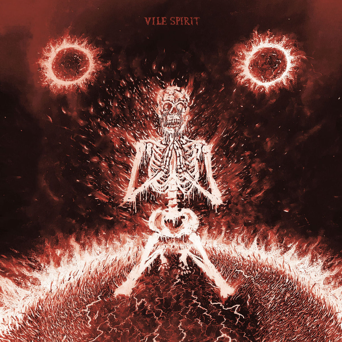 Vile Spirit – Scorched Earth vinyl cover