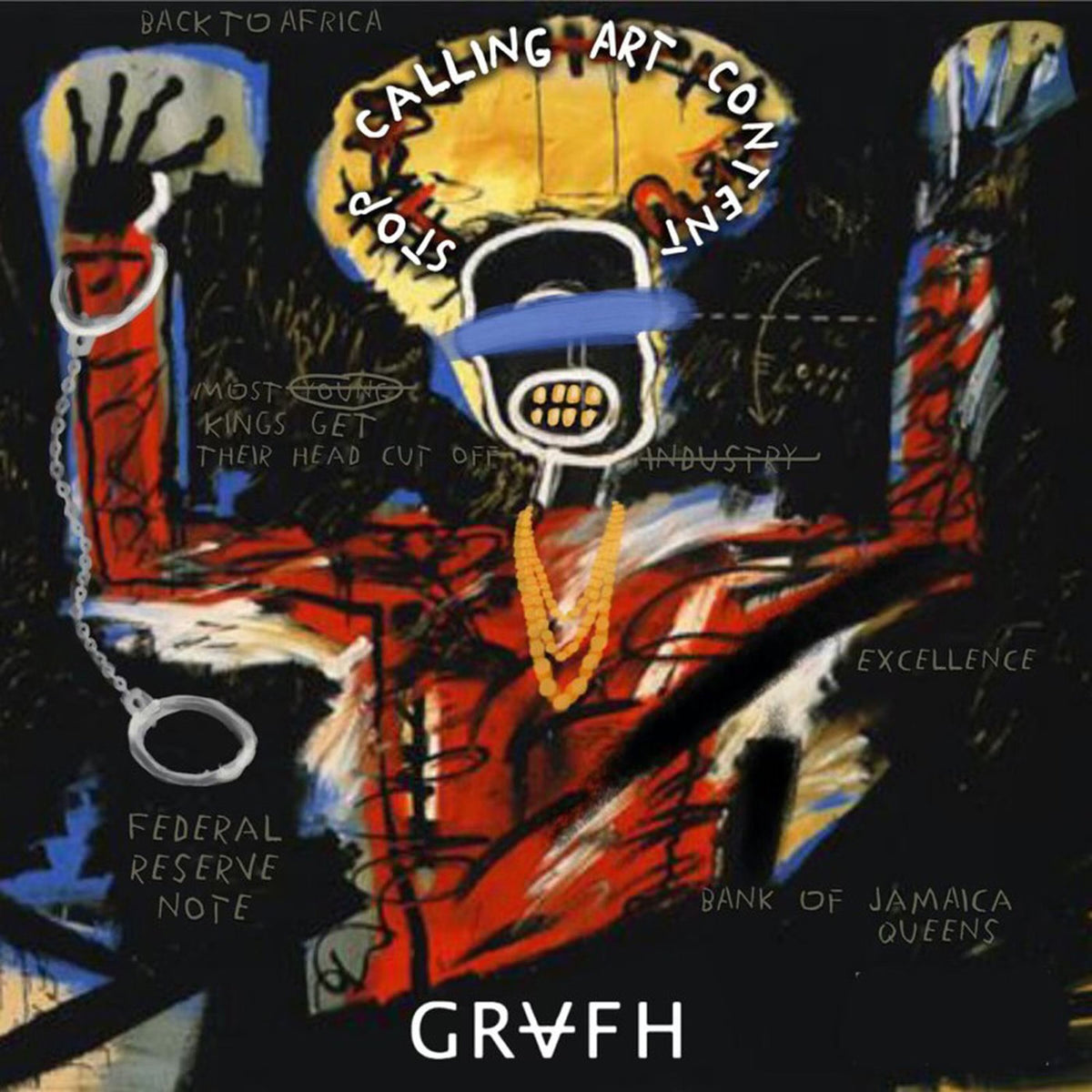 Grafh – Stop Calling Art Content vinyl cover