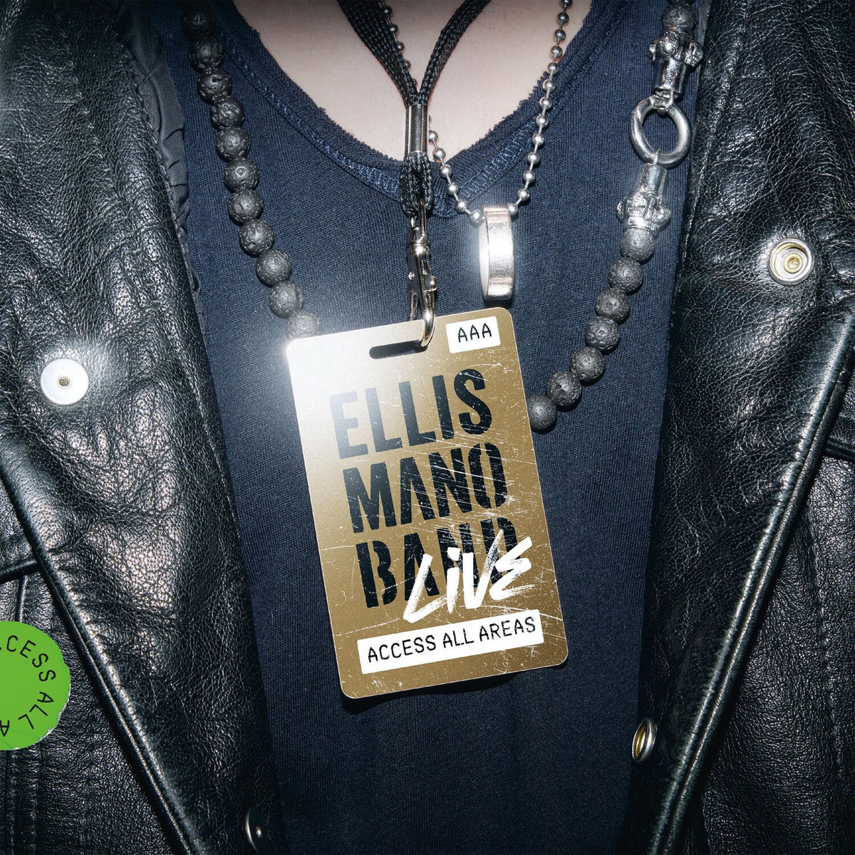 Ellis Mano Band – Live: Access All Areas vinyl record cover