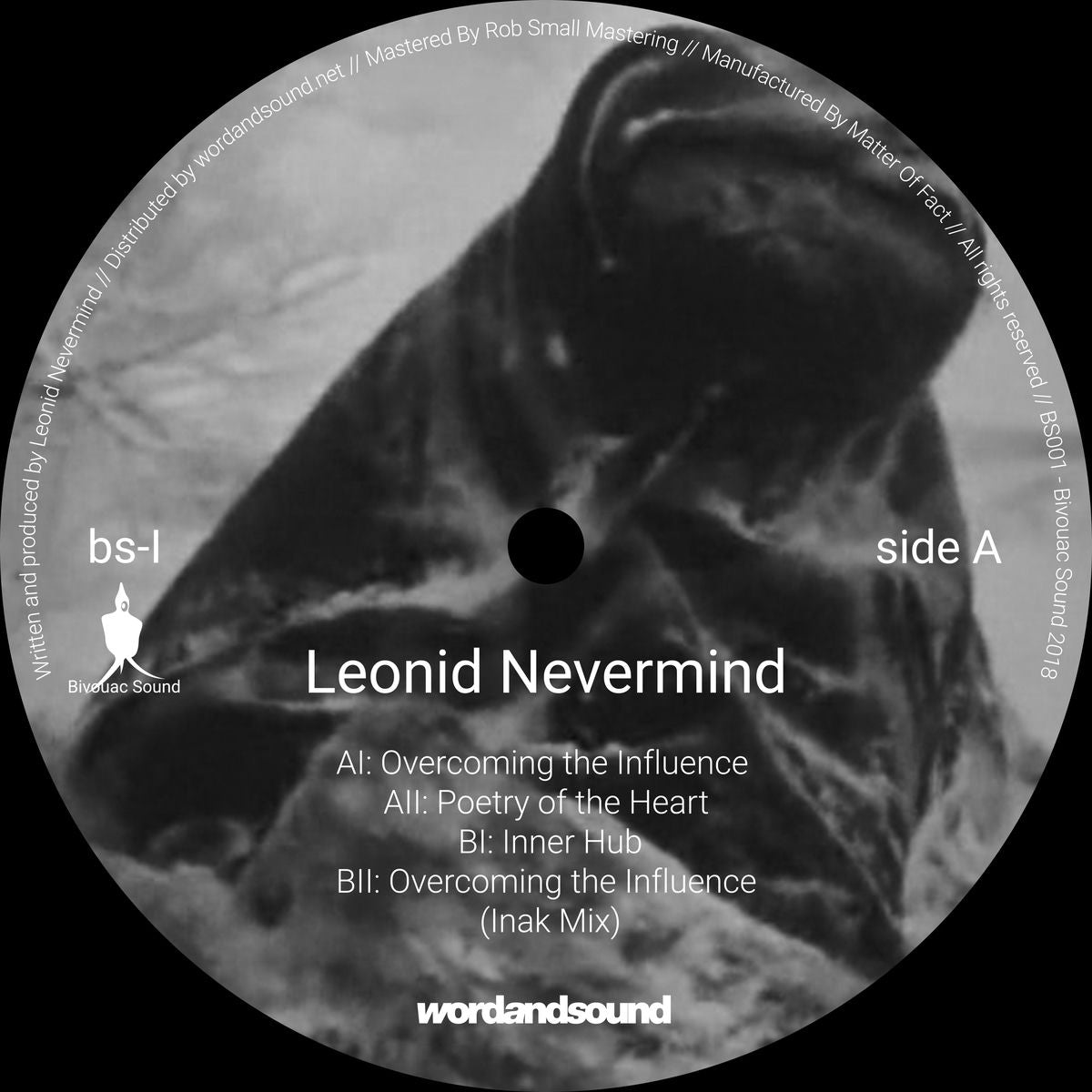 Leonid Nevermind – Overcoming the Influence vinyl record cover
