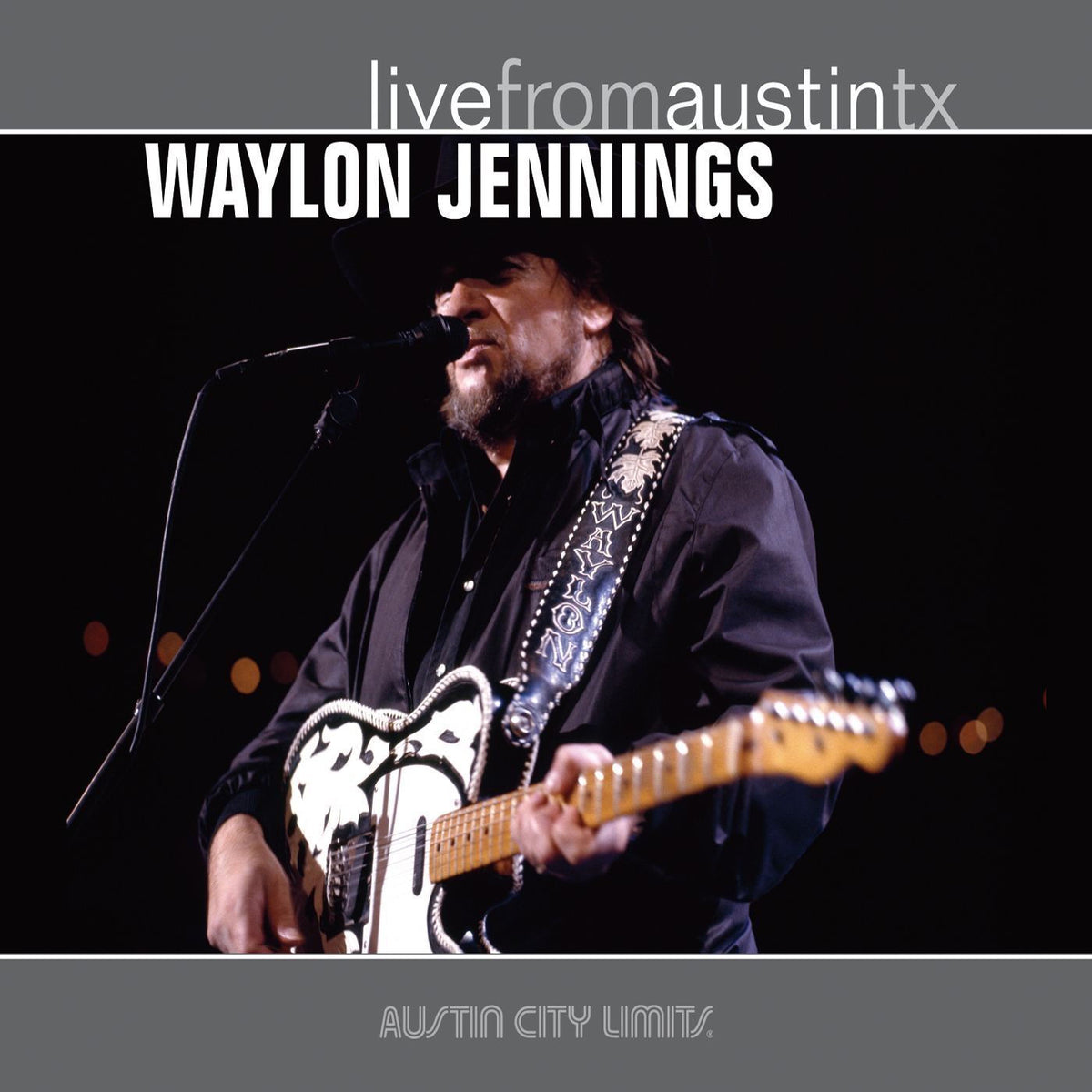 Waylon Jennings – Live From Austin, TX '89 vinyl cover