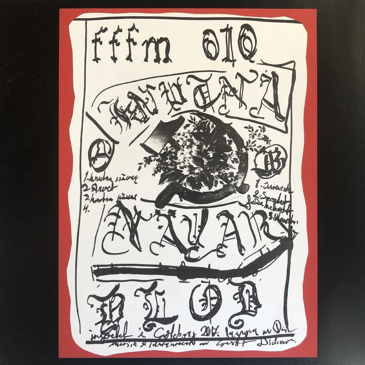BLOD – Knutna Navar vinyl record cover