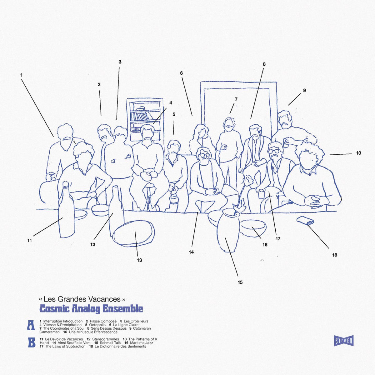 Cosmic Analog Ensemble – Les Grandes Vacances (Vinyl) vinyl record cover