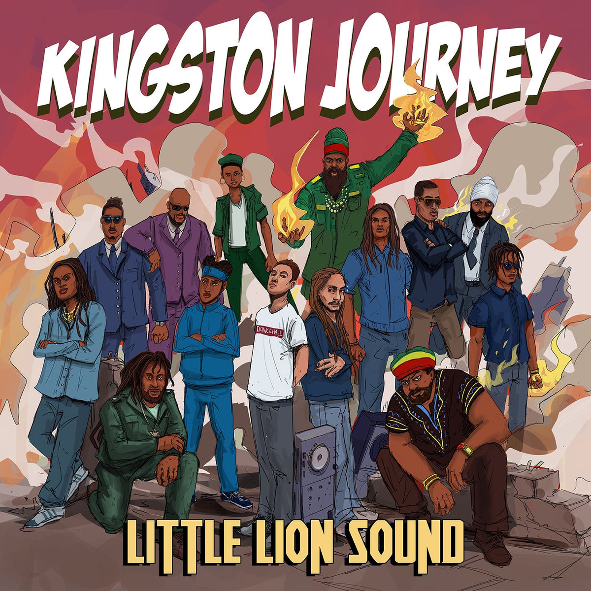 Little Lion Sound – Kingston Journey vinyl record cover