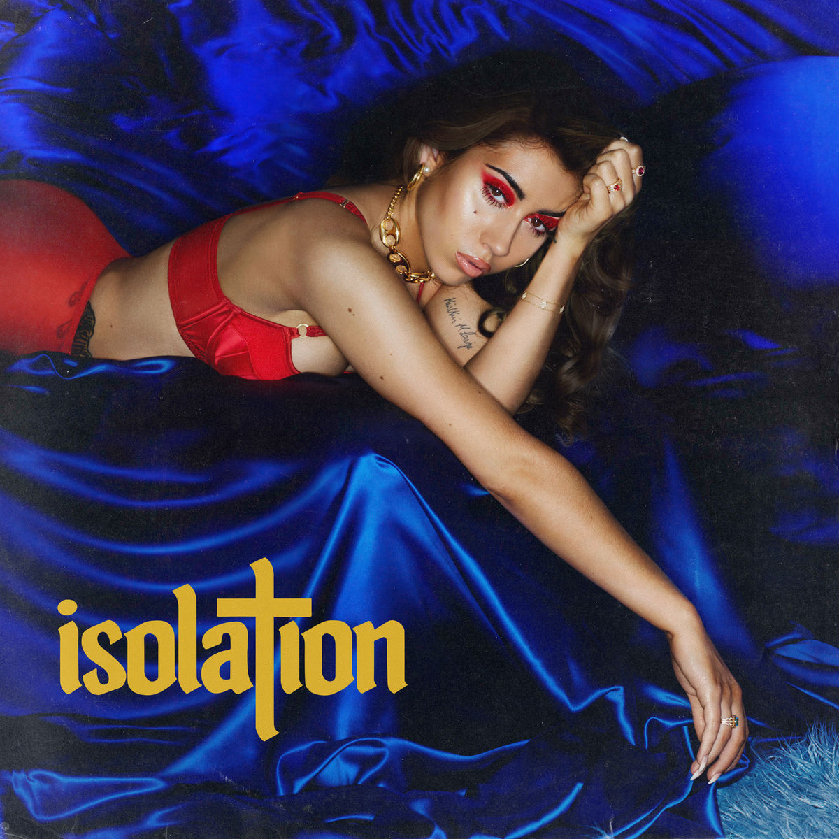 Kali Uchis – ISOLATION vinyl record cover