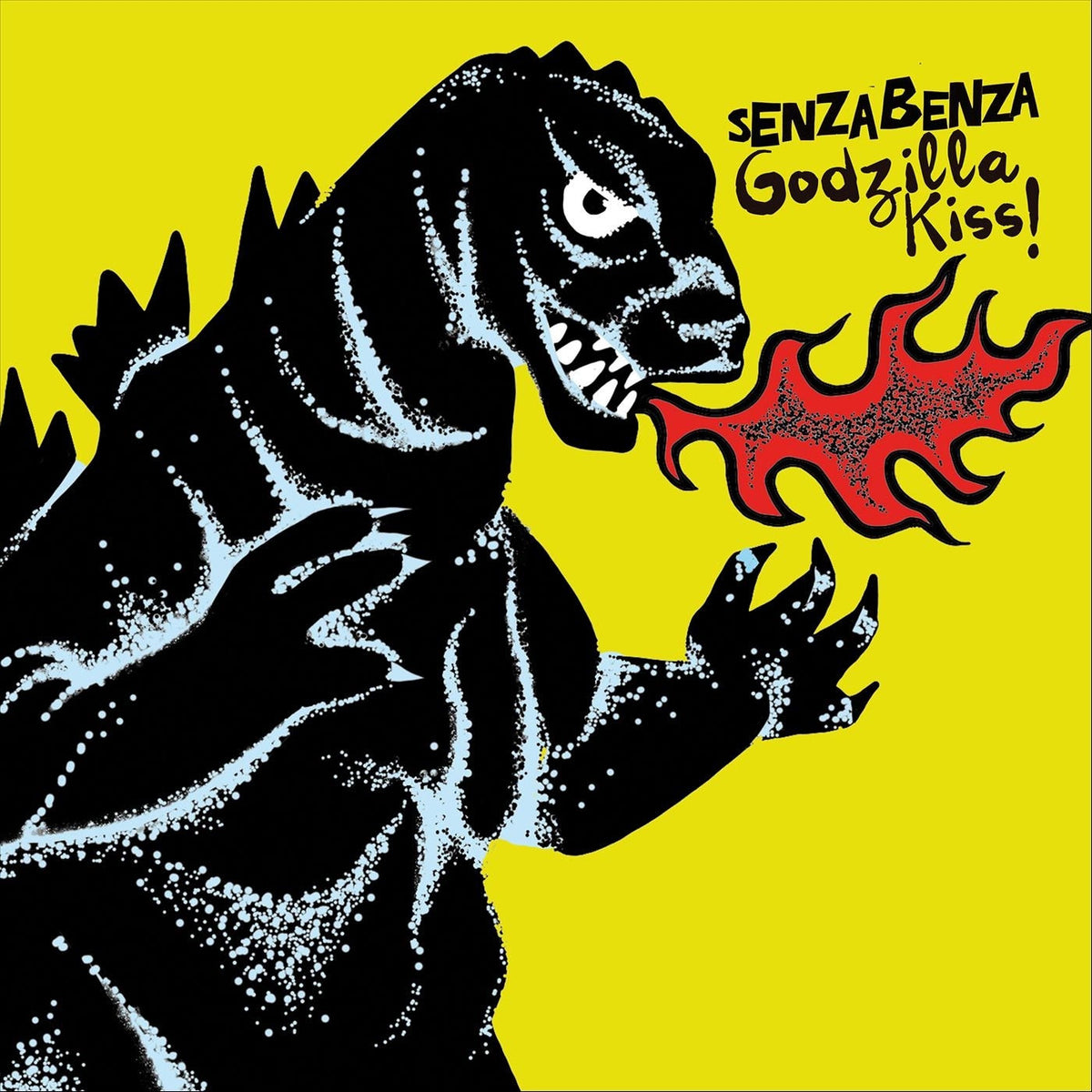 Senzabenza – Godzilla Kiss! vinyl record cover
