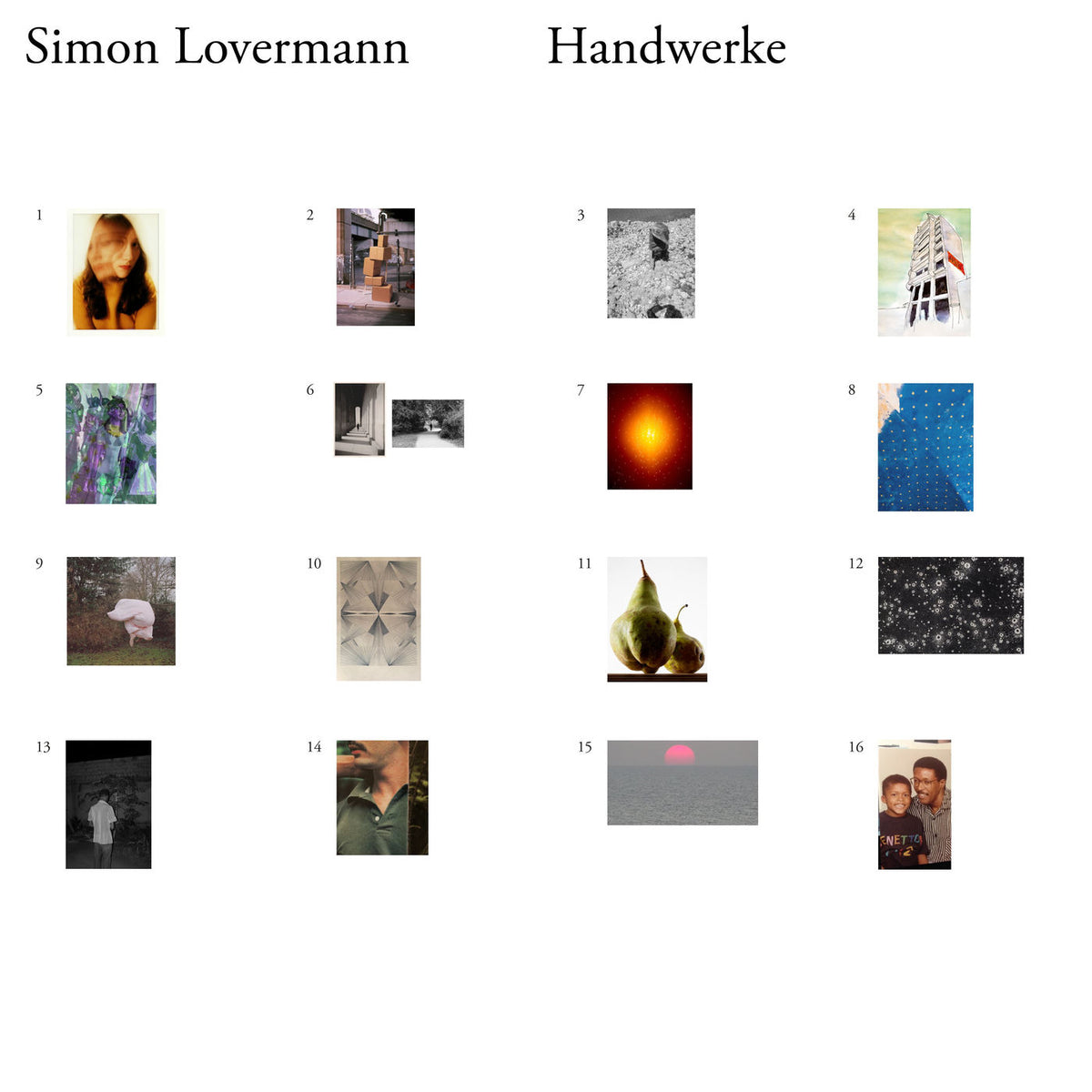 Simon Lovermann – Handwerke vinyl record cover