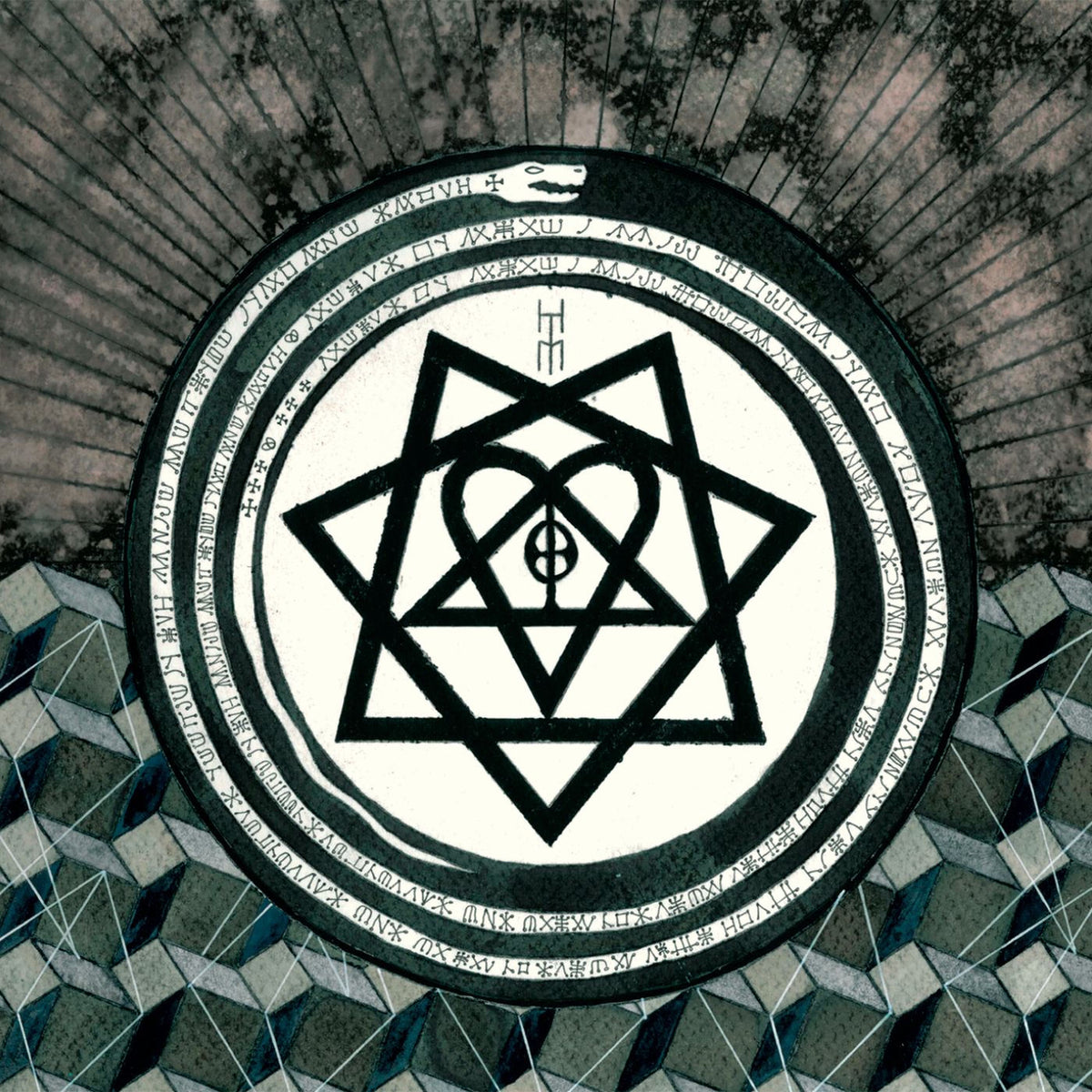 HIM – Tears On Tape (Clear Vinyl) vinyl record cover