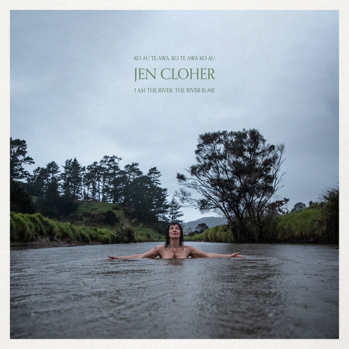 Jen Cloher – I Am The River, The River Is Me (Green Vinyl) vinyl record cover