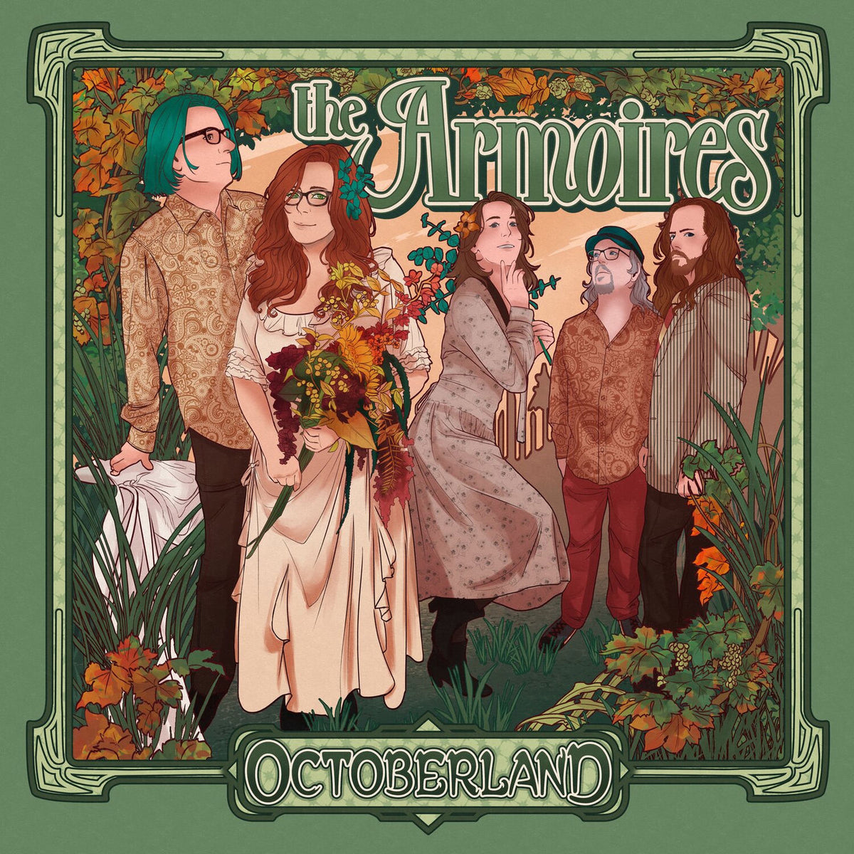 The Armoires – Octoberland vinyl record cover