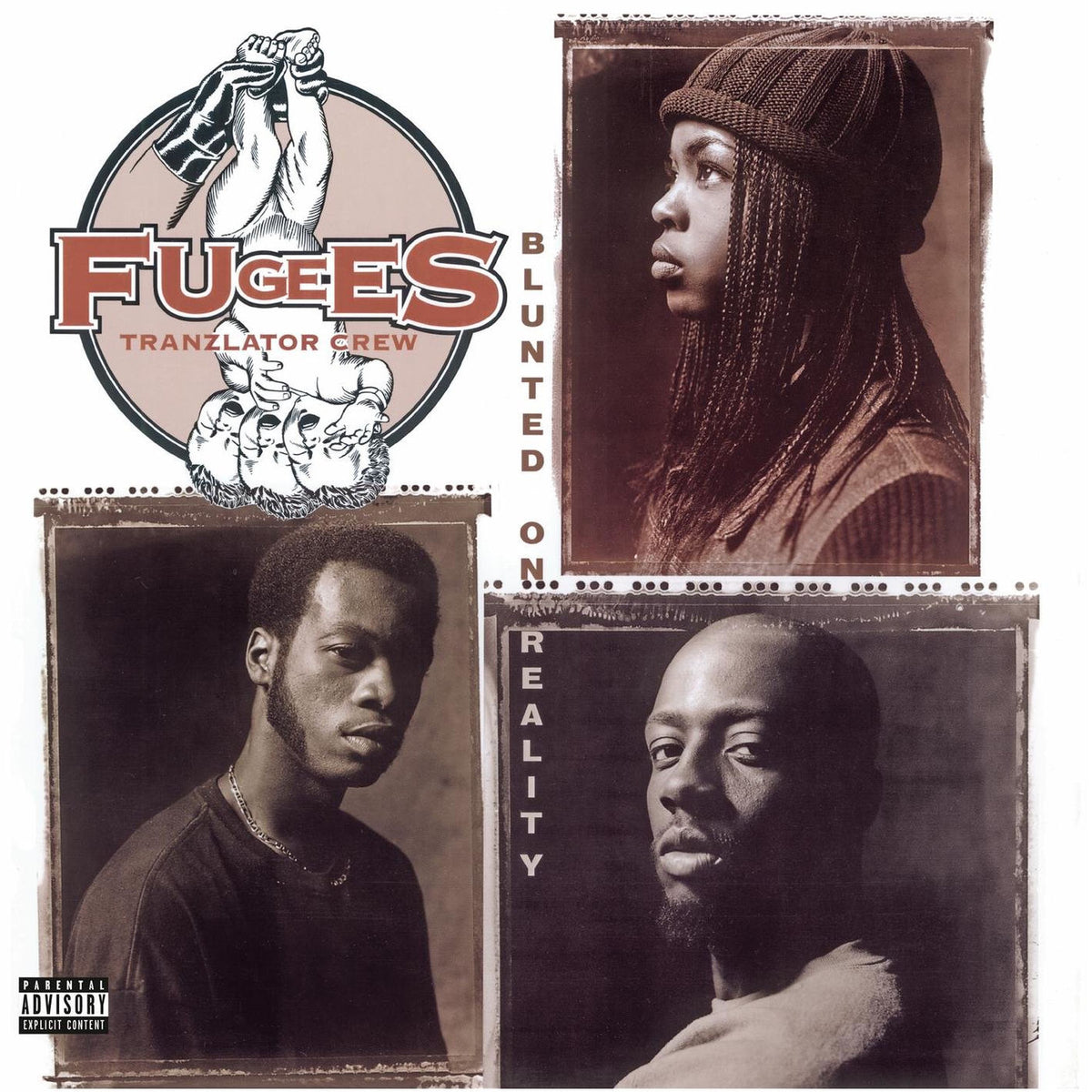 Fugees – Blunted On Reality vinyl record cover