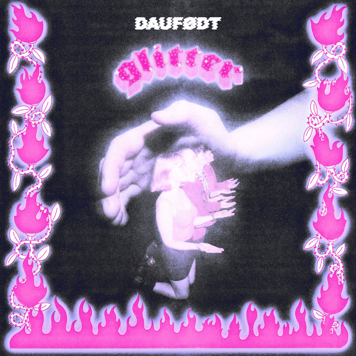 Daufodt – Glitter vinyl record cover