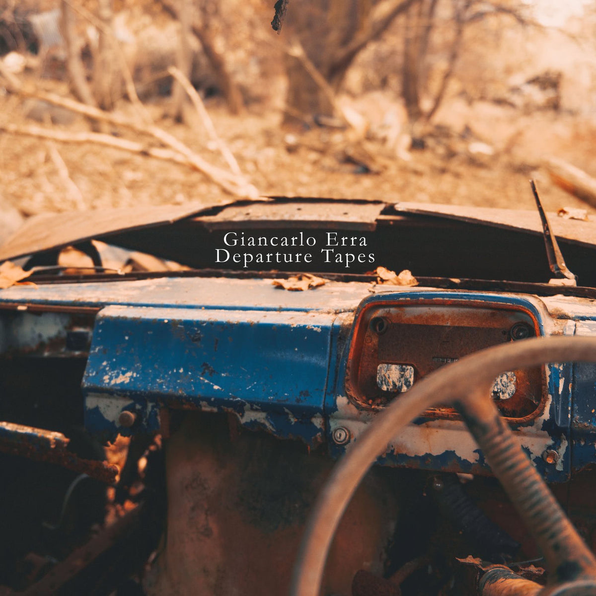 Giancarlo Erra – Departure Tapes vinyl record cover