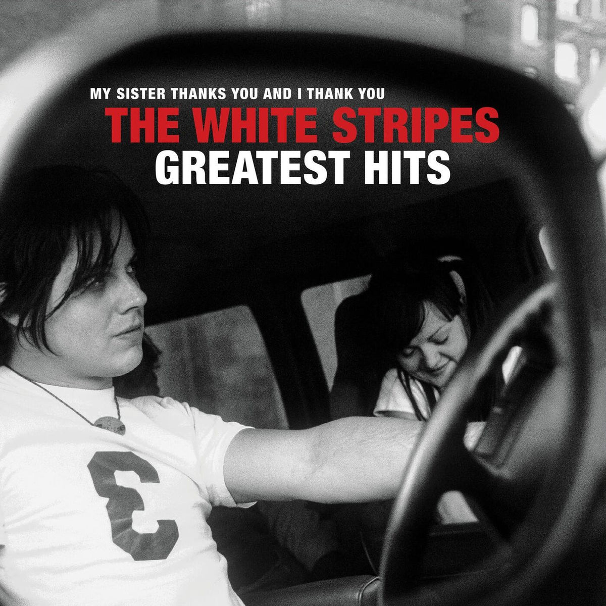 White Stripes – White Stripes Greatest Hits vinyl record cover