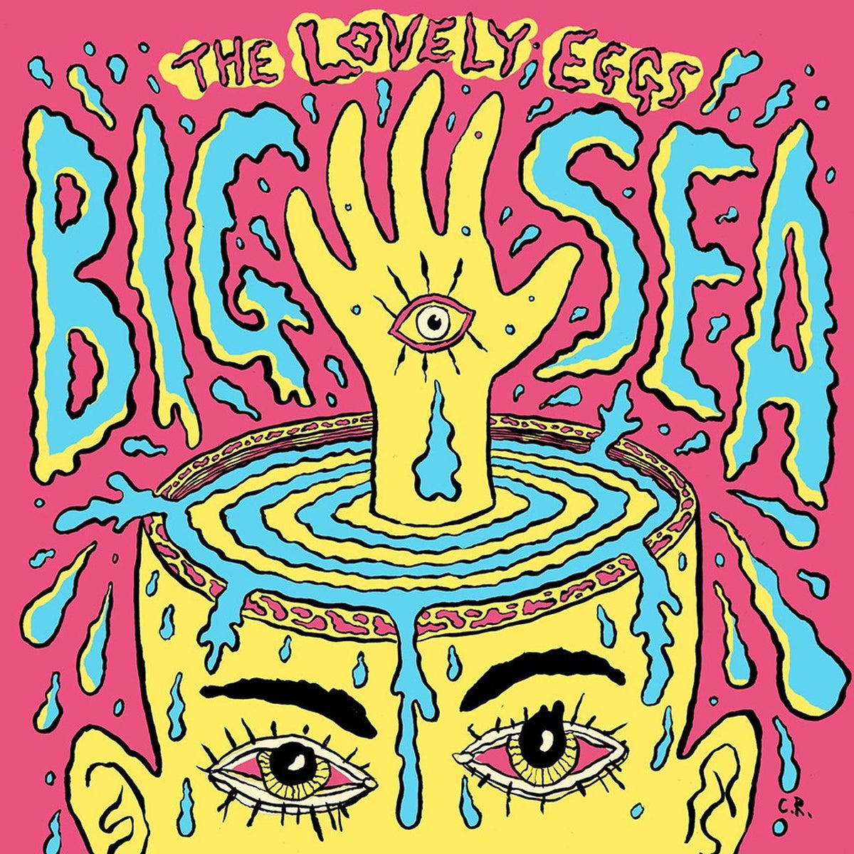 The Lovely Eggs – Big Sea vinyl cover
