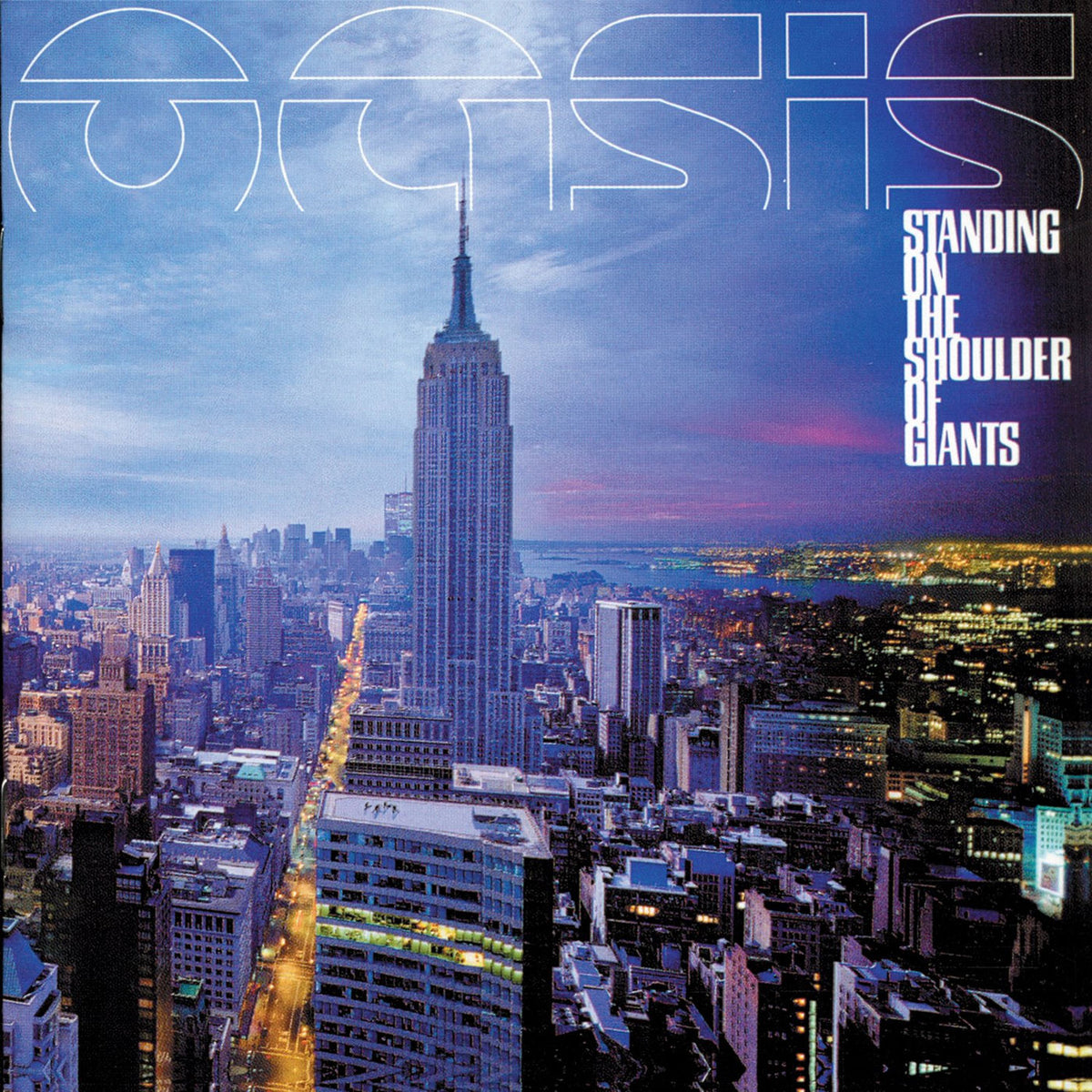 Oasis – Standing On the Shoulder of Giants (25th Anniversary) (Coloured Vinyl / Deluxe) vinyl record cover