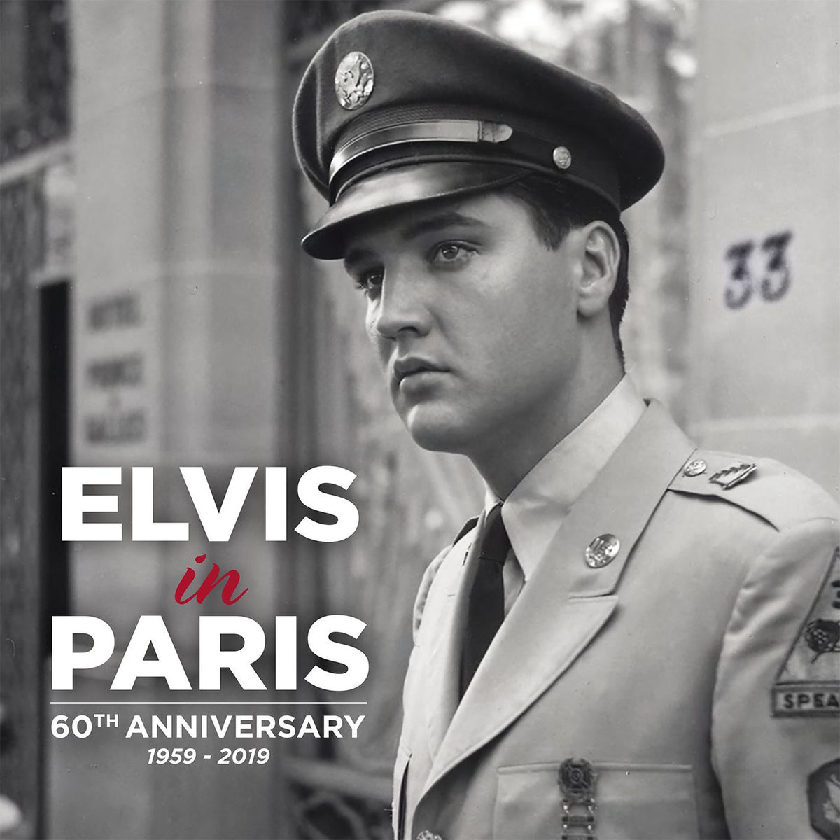 Elvis Presley – Elvis in Paris vinyl cover
