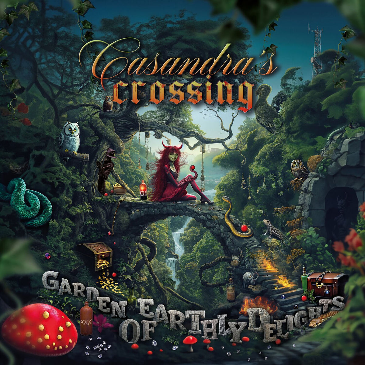 Casandras Crossing – Garden Of Earthly Deli... vinyl record cover