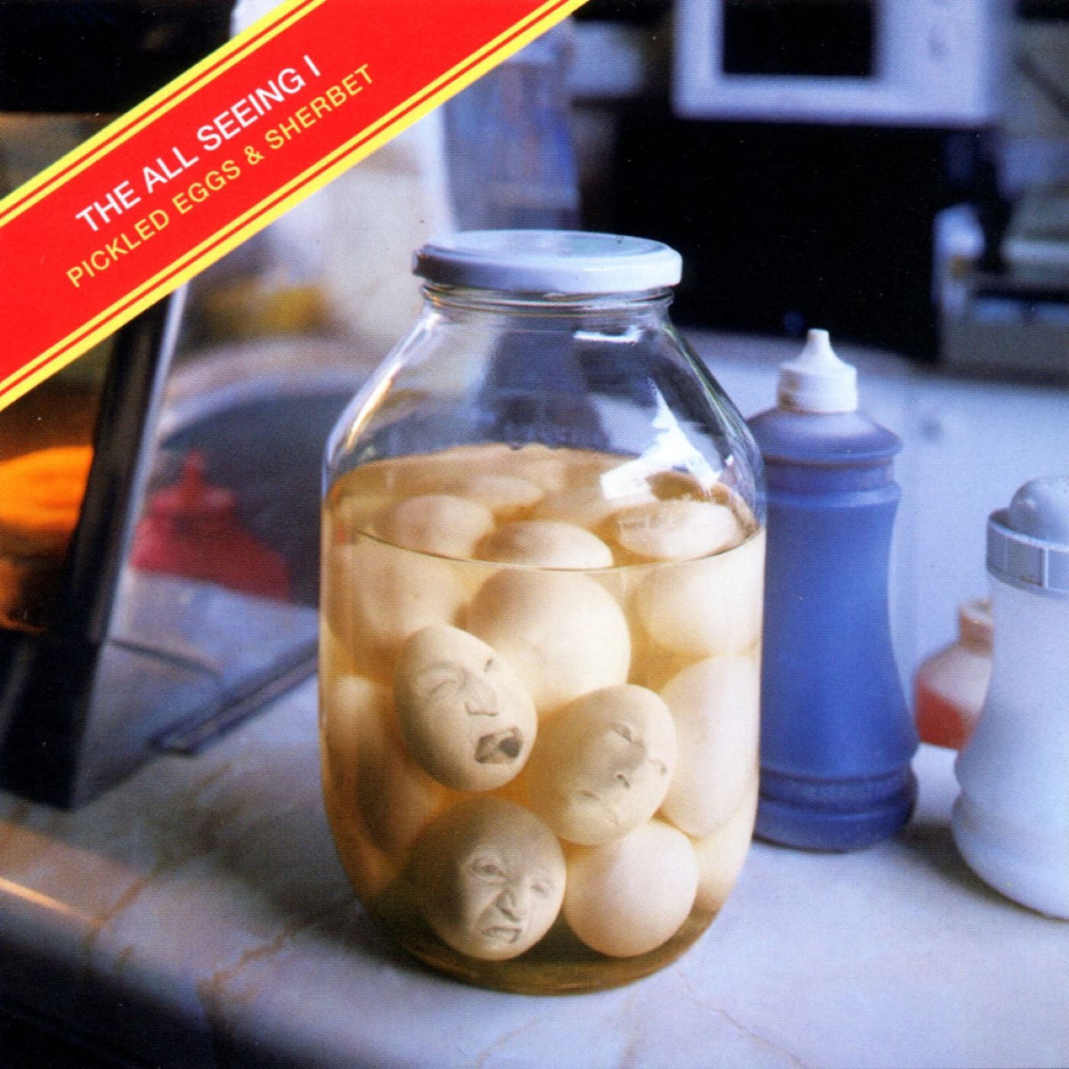 The All Seeing I – Pickled Eggs & Sherbet vinyl record cover