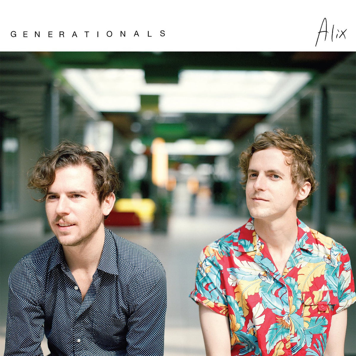 Generationals – ALIX vinyl record cover