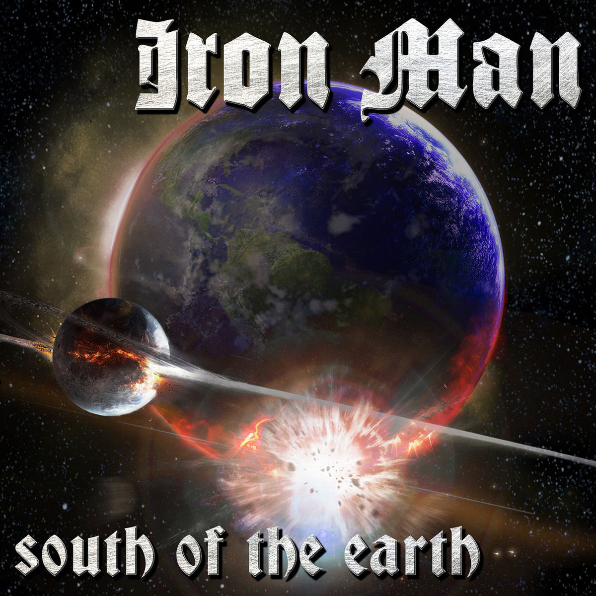 Iron Man – South of the Earth vinyl record cover