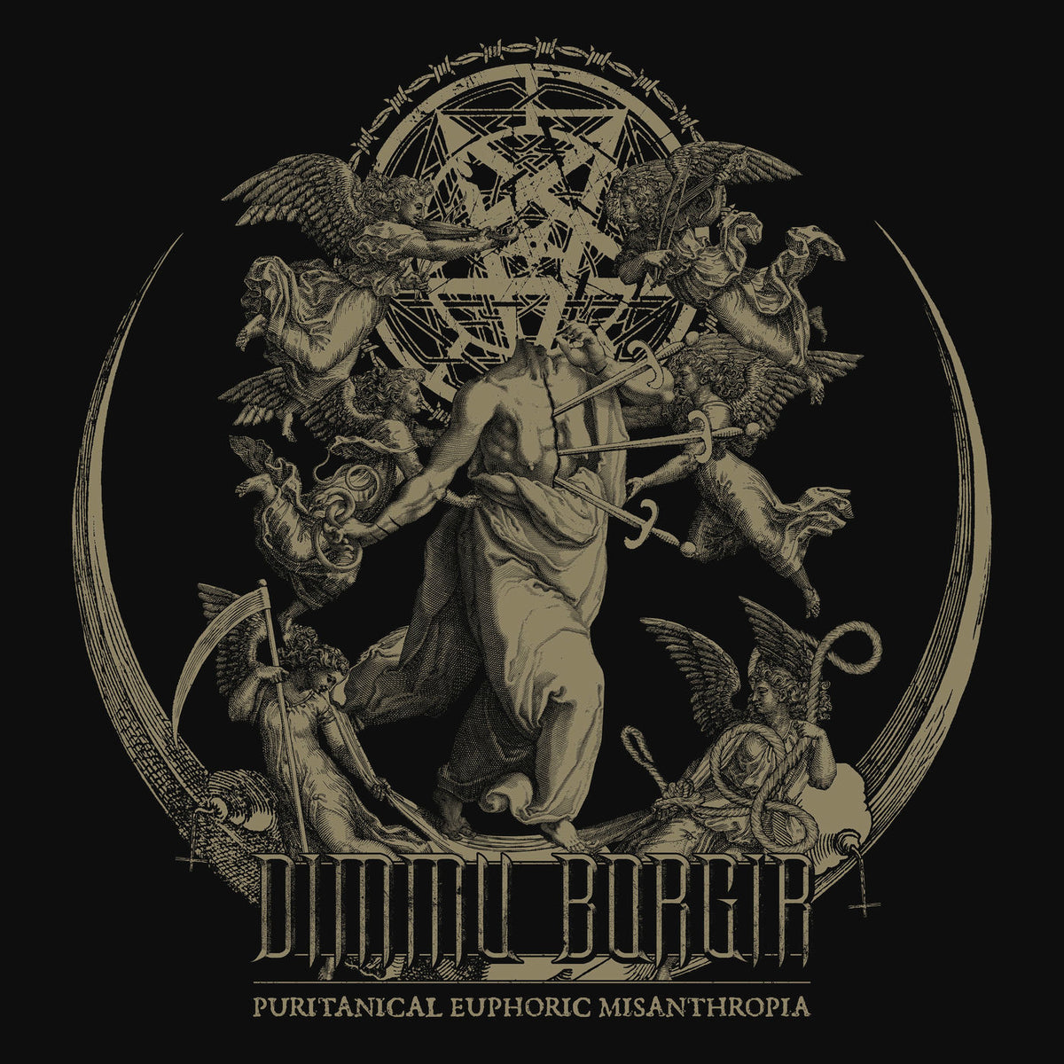 Dimmu Borgir – Puritanical Euphoric Misanthropia vinyl record cover