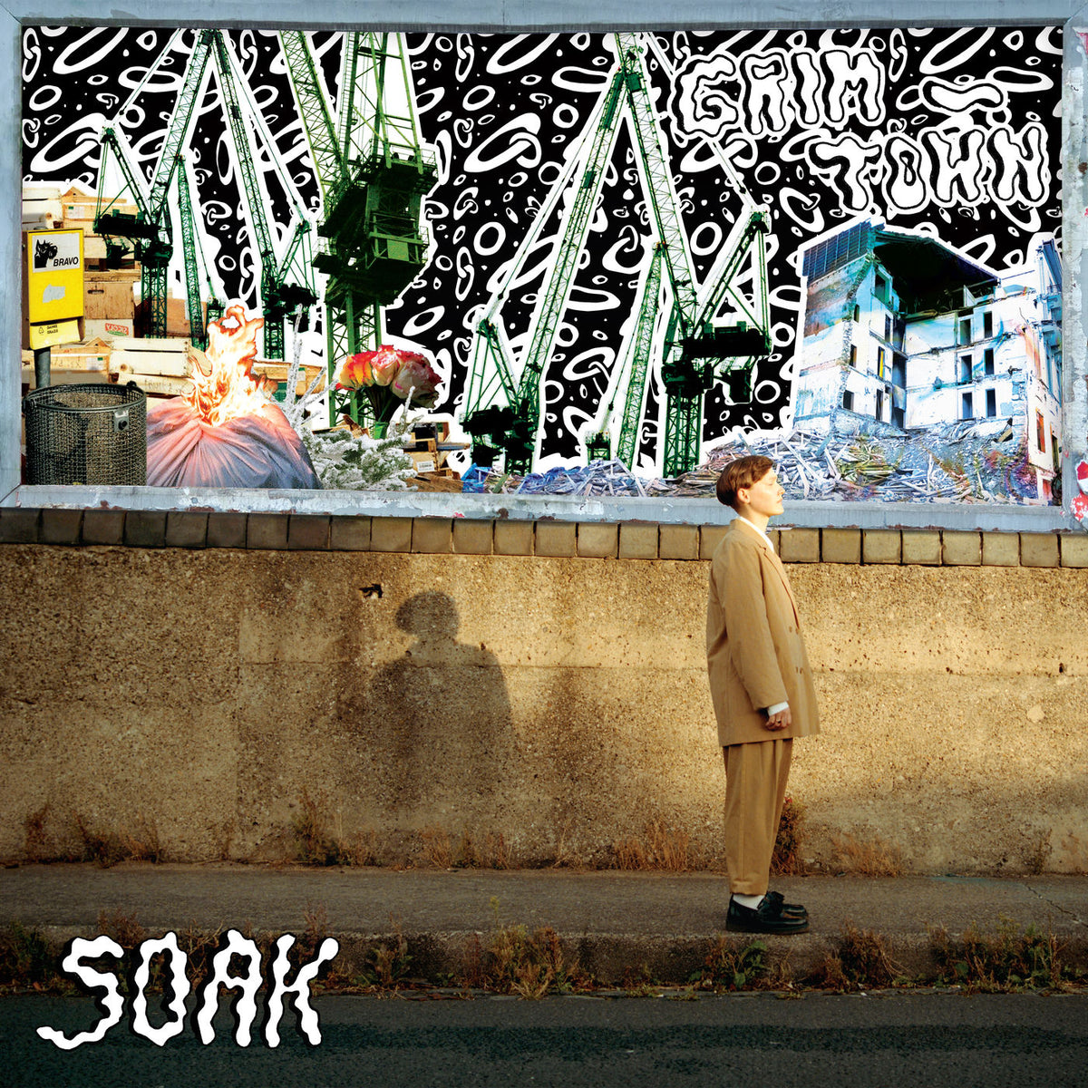 Soak – Grim Town vinyl record cover