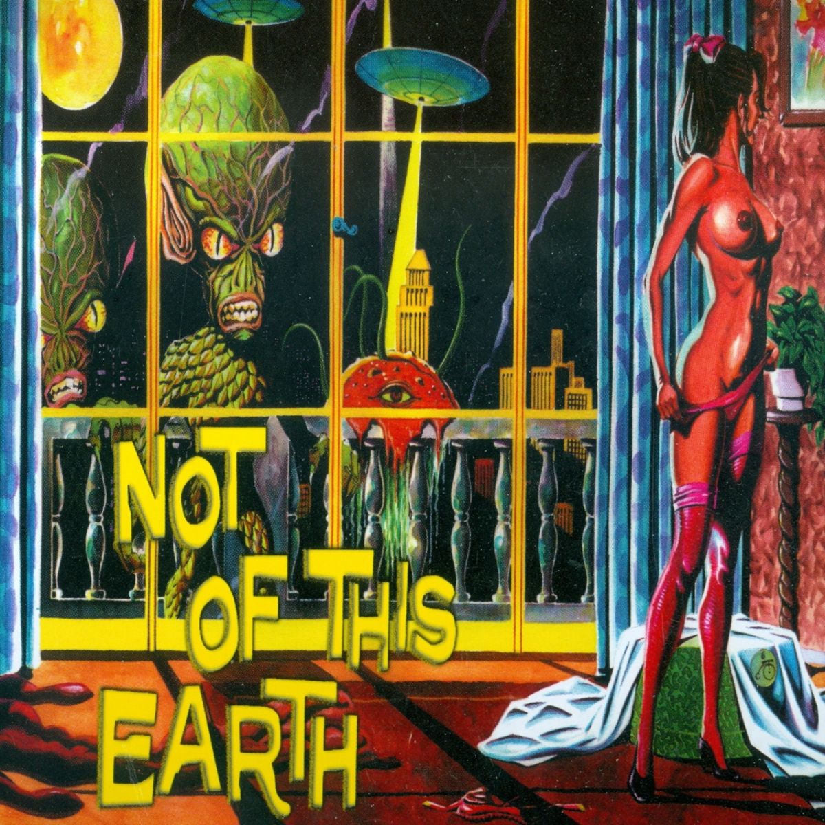 Various Artists – Not Of This Earth vinyl record cover