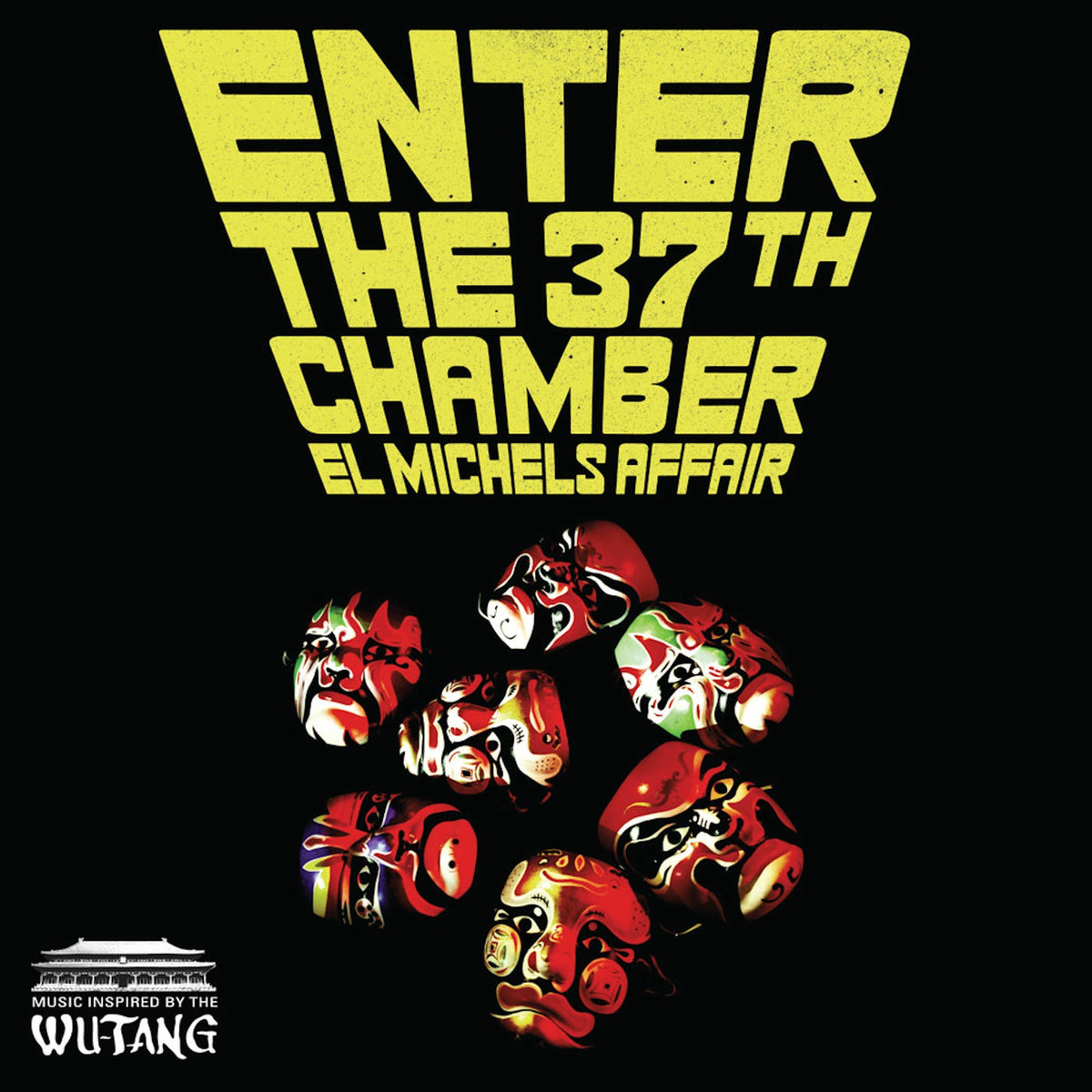 El Michels Affair – Enter the 37th Chamber (Crimson Strike Variant) vinyl record cover