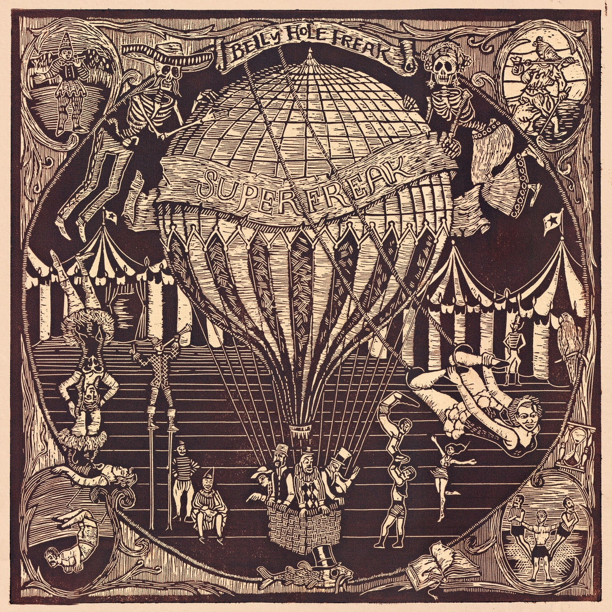 Belly Hole Freak – Superfreak vinyl record cover