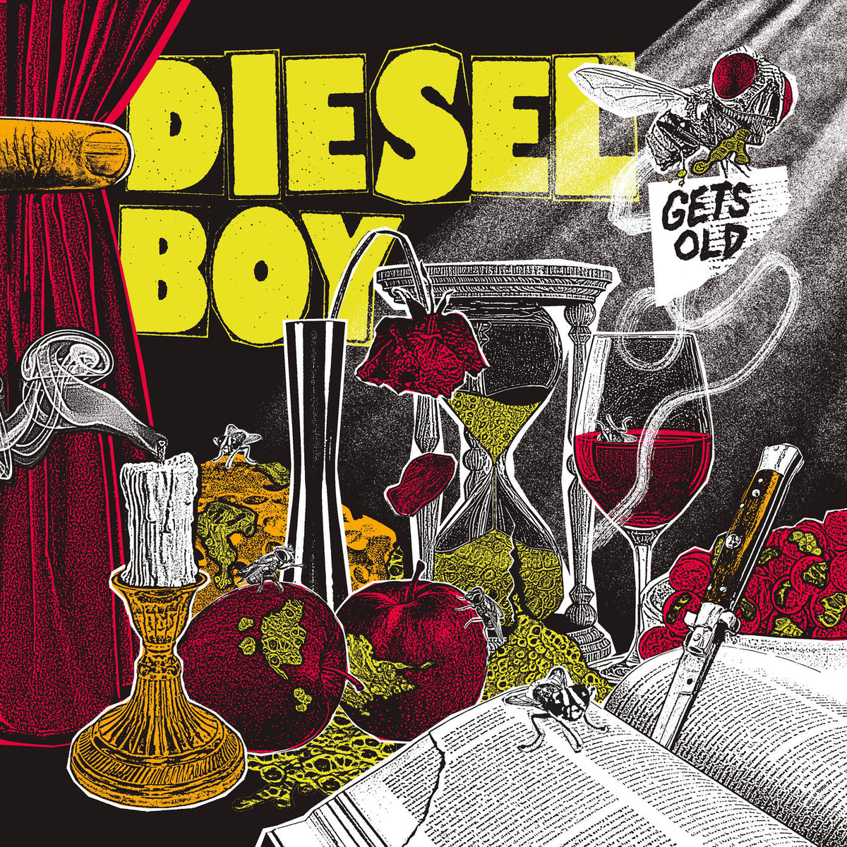 Diesel Boy – Gets Old vinyl record cover