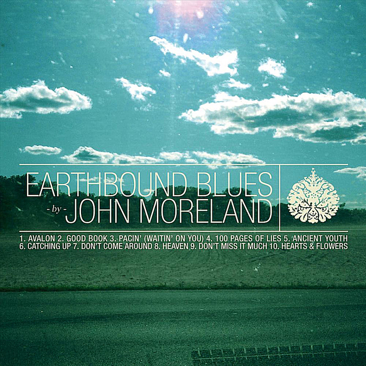 John Moreland – Earthbound Blues vinyl record cover