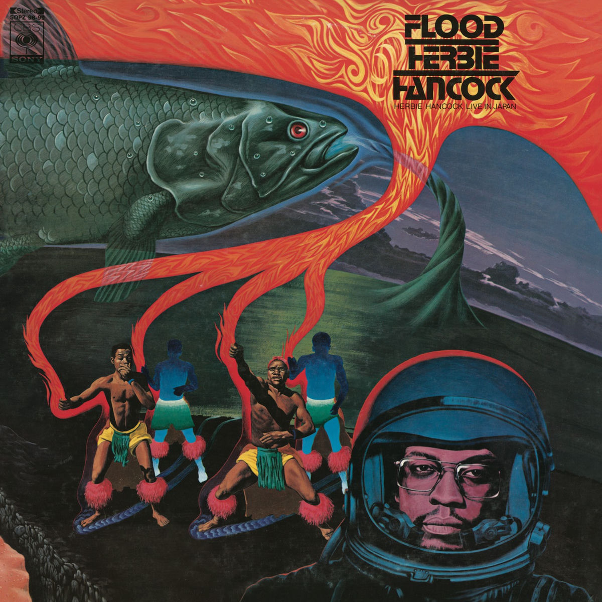 Herbie Hancock – Flood (Live in Tokyo - 1975) (Translucent Red Vinyl) — record image 1