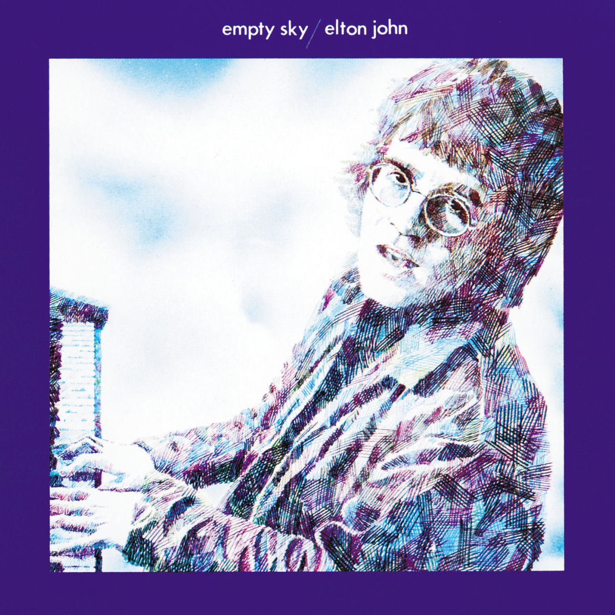 Elton John – Empty Sky vinyl record cover