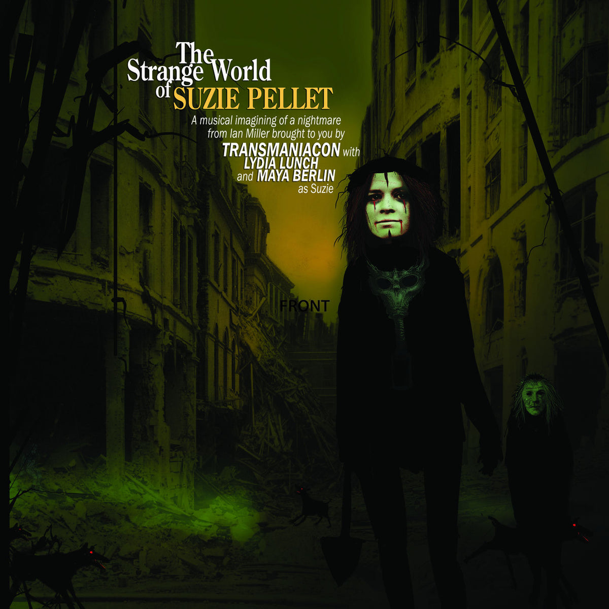 Transmaniacon – The Strange World of Suzie Pellet vinyl cover