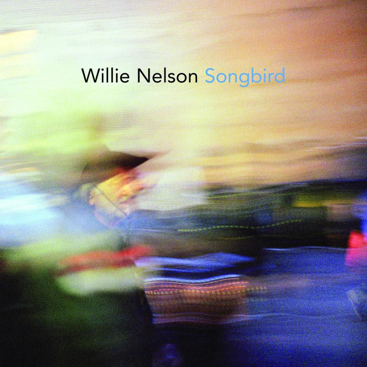 Willie Nelson – Songbird (20th Anniversary) (Rainy Day Blue Marbled Vinyl) vinyl record cover
