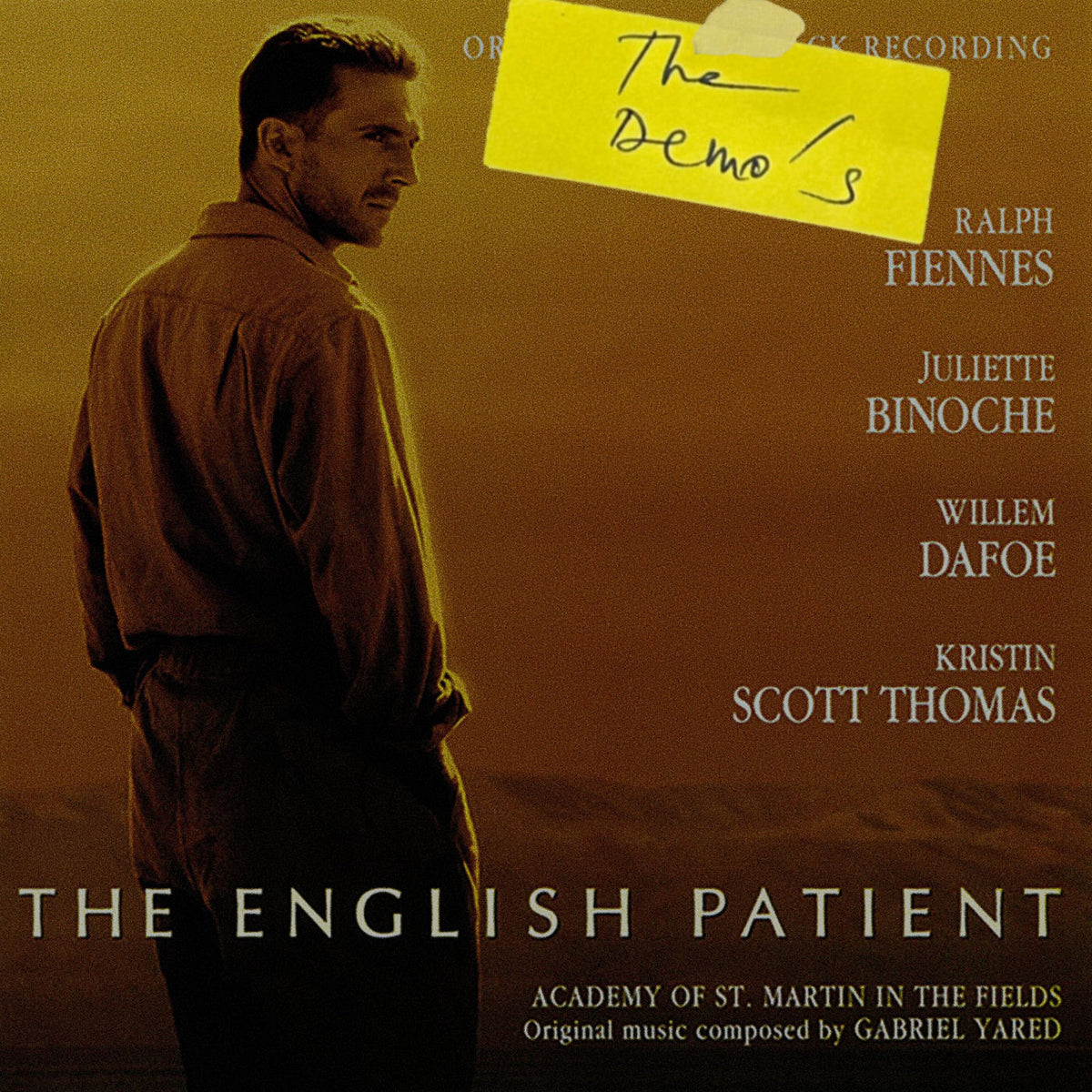 Gabriel Yared – The English Patient vinyl record cover