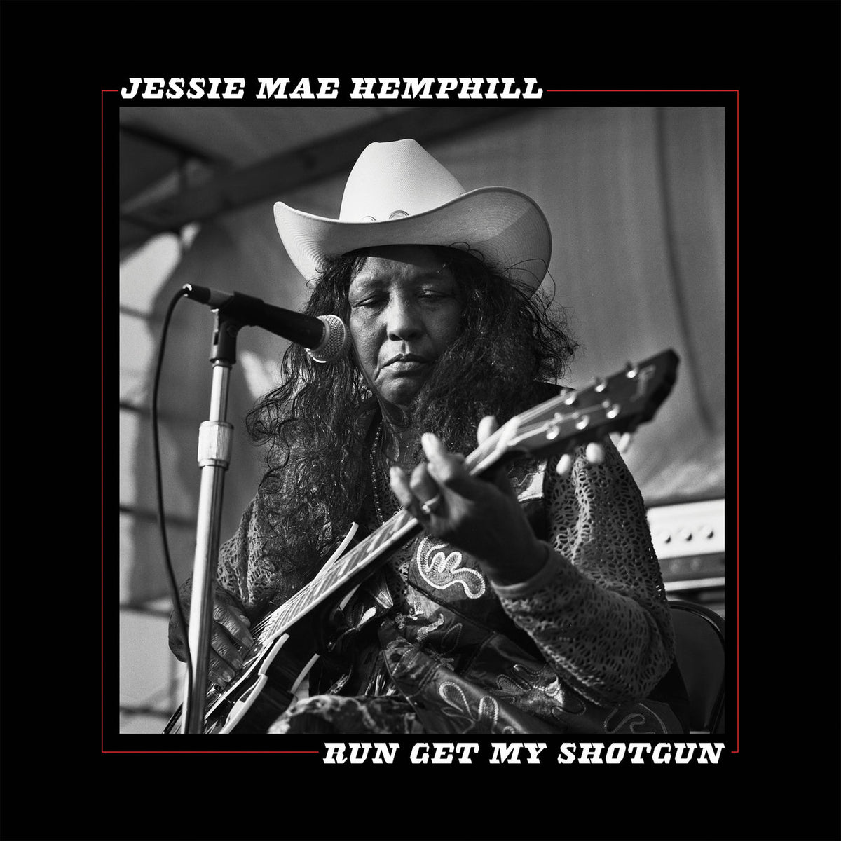 Jessie Mae Hemphill – Run Get My Shotgun vinyl record cover