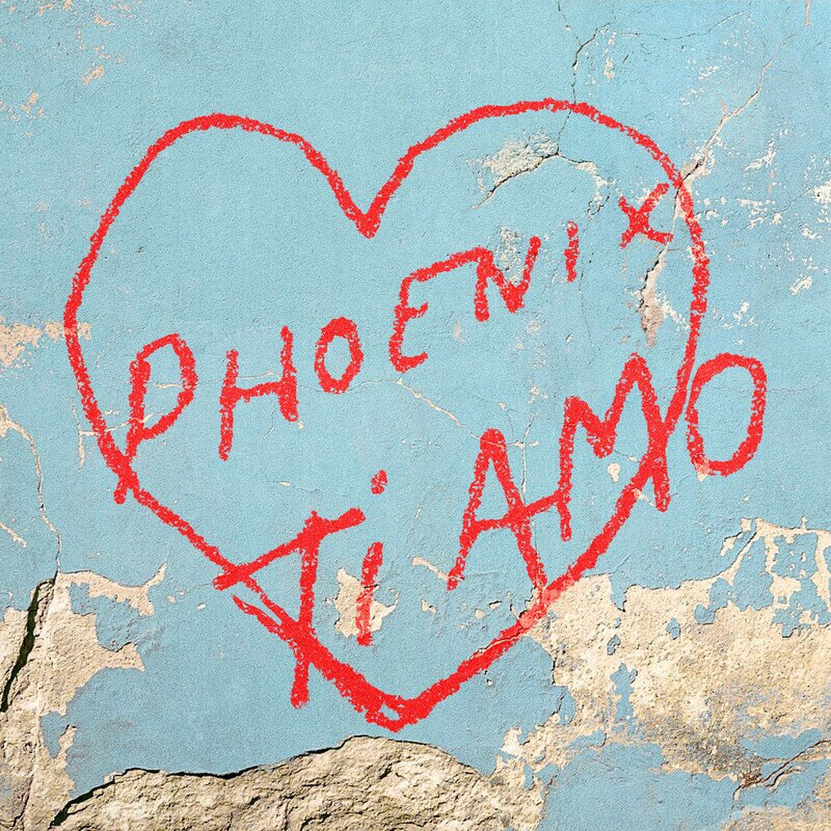 Phoenix – Ti Amo (Black Vinyl) vinyl record cover