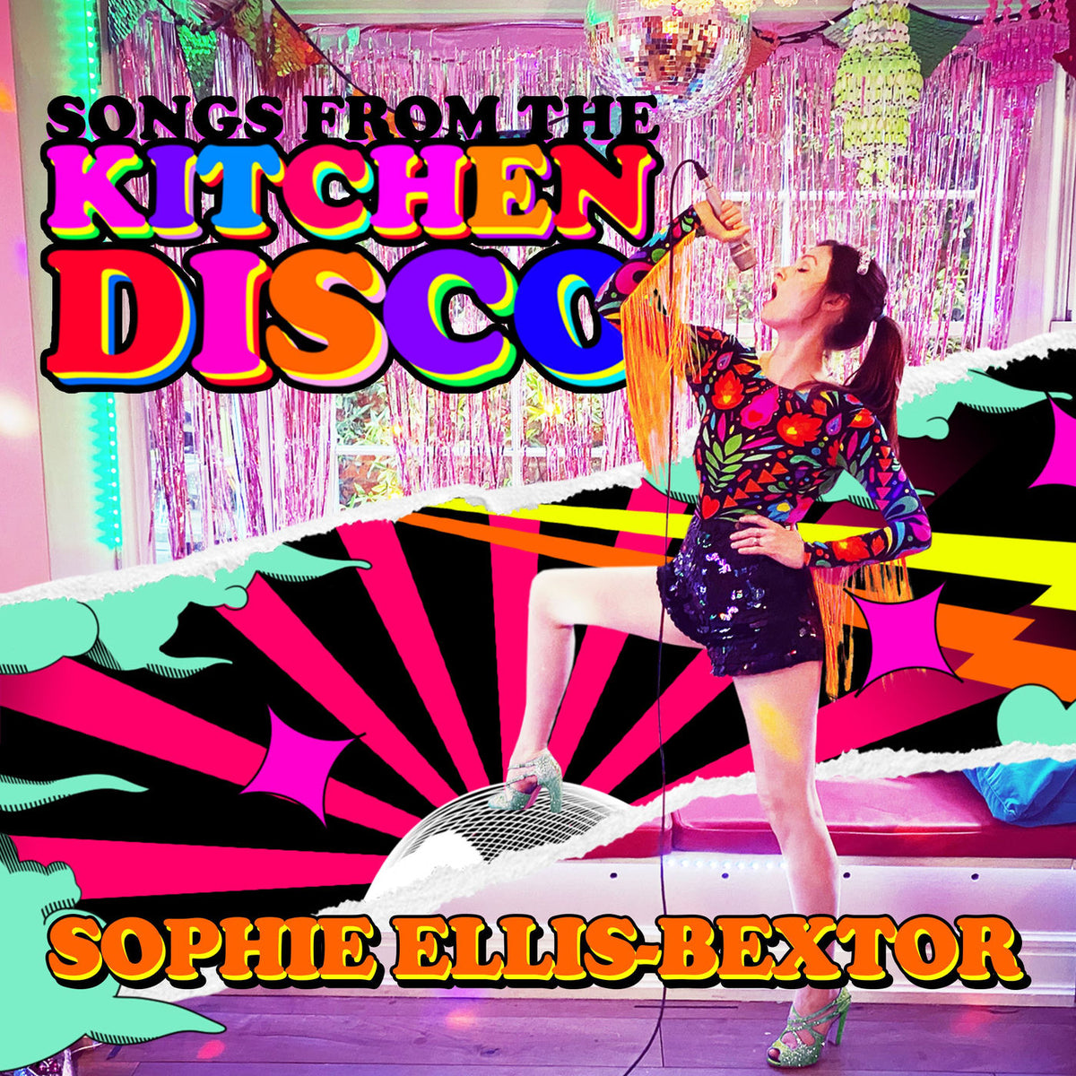 Sophie Ellis-Bextor – Songs from the Kitchen Disco: Sophie Ellis-Bextor's Greatest Hits vinyl cover