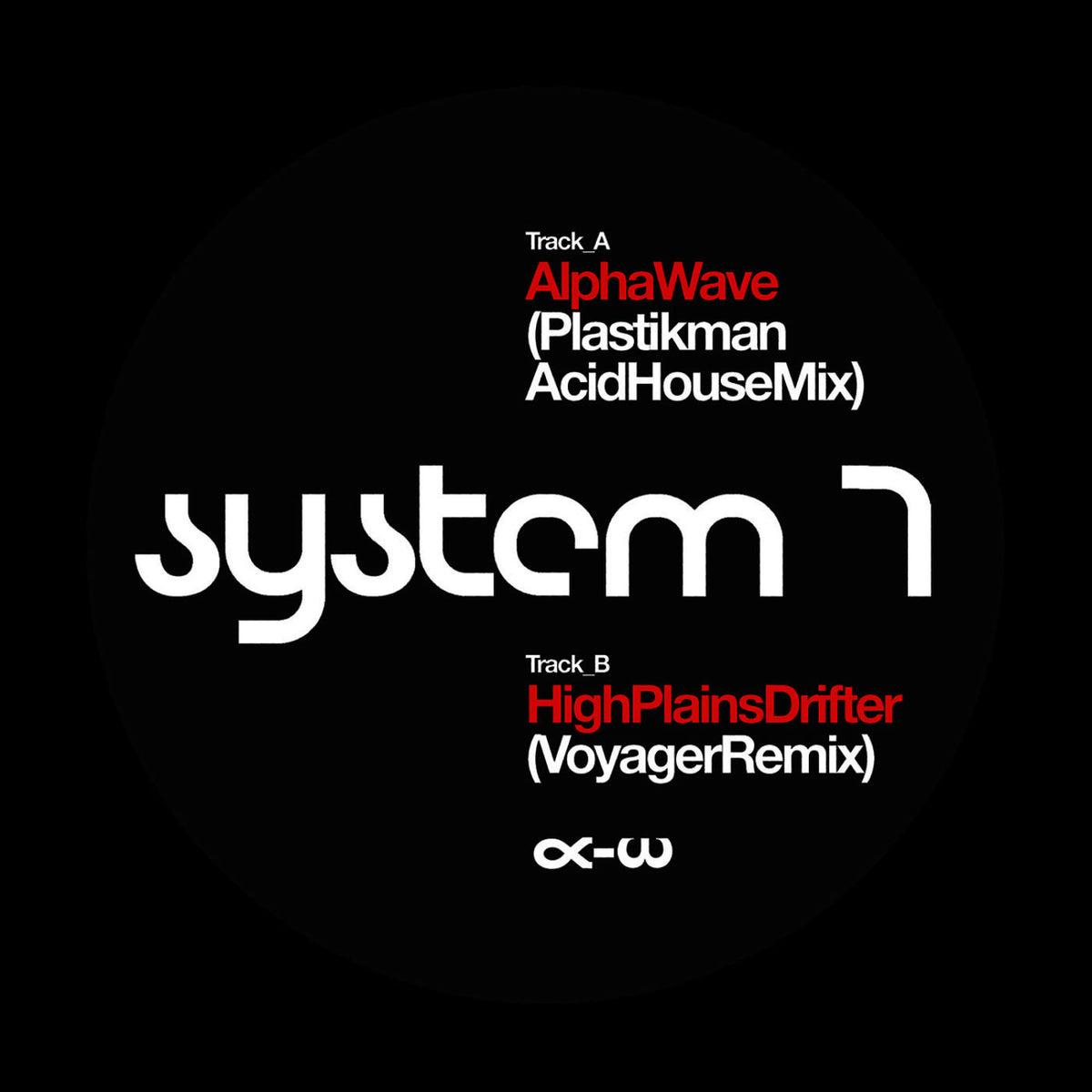 System 7 – AlphaWave / HPD vinyl cover